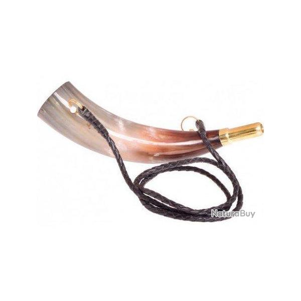 Corne de chasse v�ritable 25cm Stepland PRO HUNT