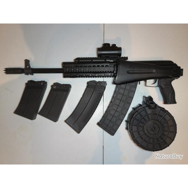 Izhmash Saiga 12 (12/76 canon lisse) chargeur tambour (20 coups)
