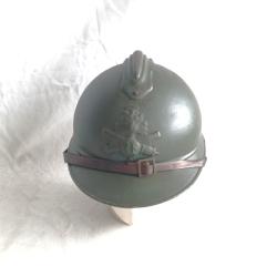 Coiffure - FR490812.a Casque Adrian ml 1915 artillerie repeint 1940