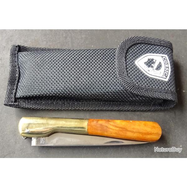 COUTEAU REGIONAL CORSE VENDETTA par " CECCALDI " NEUF DE VITRINE + ETUI - � SAISIR !!