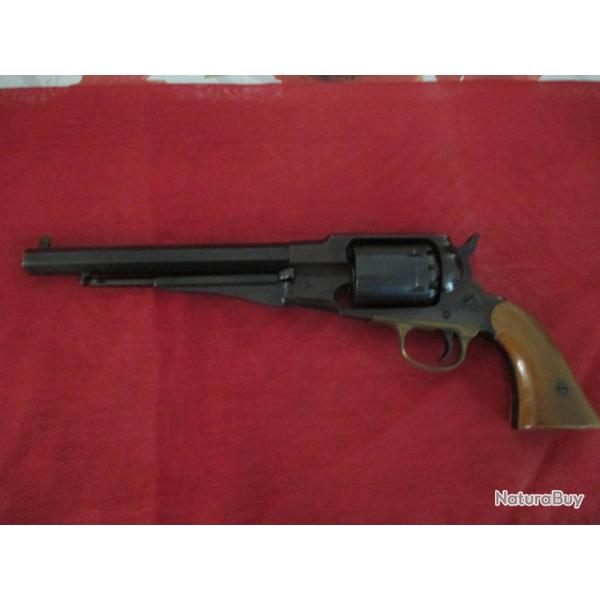Revolver Pn 44 marquage BLACK POWDER ONLY 44 CAL PATENTTED SEPT 1858 REMIGTON SONS ILION N Y NEW MOD