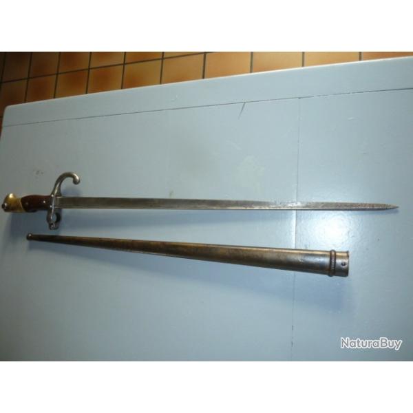 baionnette GRAS mod�le 1874 monomatricule