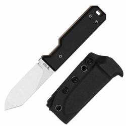 Couteau Kizer Abrams Lame Spey Point Acier 14C28N Manche G10 Etui Kydex KI1133A3