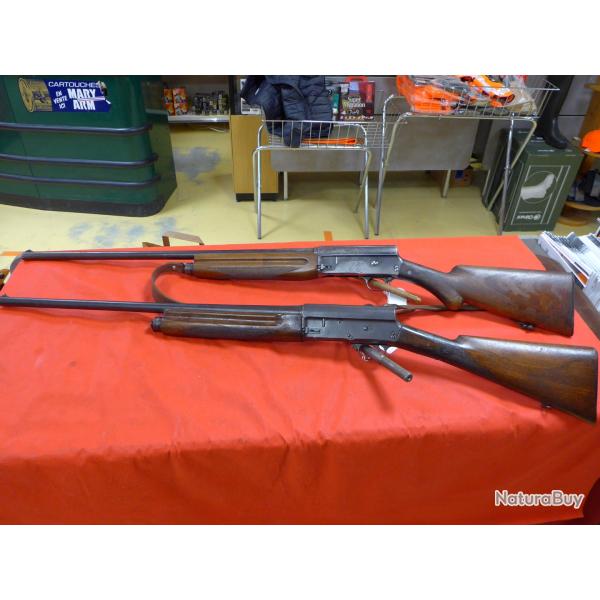 Lot de deux Auto 5 calibre 16/70 (sans prix de r�serve)