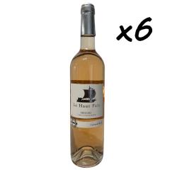 "Le Haut Pa&iuml;s" ros&eacute;, IGP P&eacute;rigord, 2024 le carton de 6 bouteilles 75cl, livraison offerte !!!
