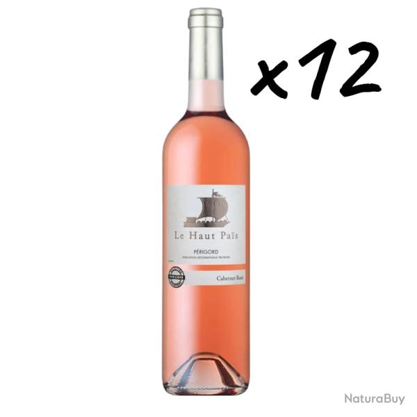 Whaoo ! Vente Flash "Le Haut Pa�s" ros�, IGP P�rigord, 2024 x12 bouteilles, livraison offerte !!!