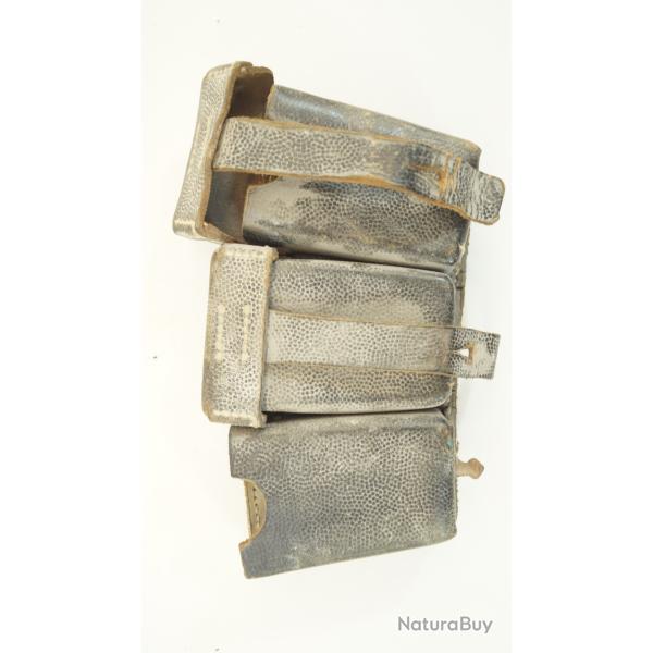 porte chargeur mauser ww2 cuir