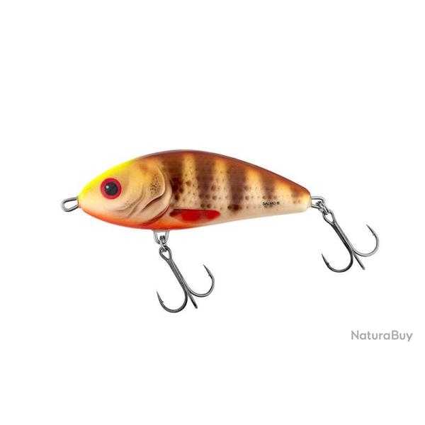 Poisson Nageur Salmo Fatso 10cm F10S Spotted Brown Perch