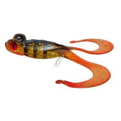 Leurre Souple Gunki Mama Bull Frog 17cm 68g 17cm Ghost Stripe Frog