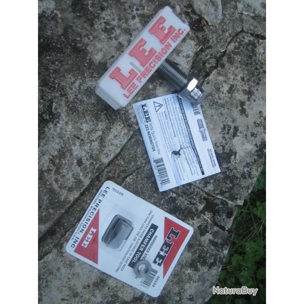 plusieurs outils LEE, 223 remington, neufs