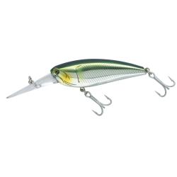 Poisson Nageur Swimy LB Shad MD 7,8cm 13g Flottant 055 - Metal Ayu 78mm 2,5m