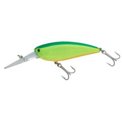 Poisson Nageur Swimy LB Shad MD 7,8cm 13g Flottant 077 - Lime Chart 78mm 2,5m