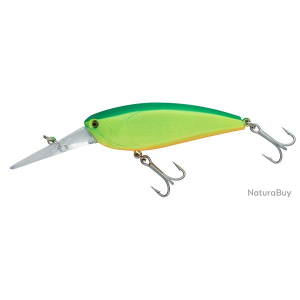 Poisson Nageur Swimy LB Shad MD 7,8cm 13g Flottant 077 - Lime Chart 78mm 2,5m
