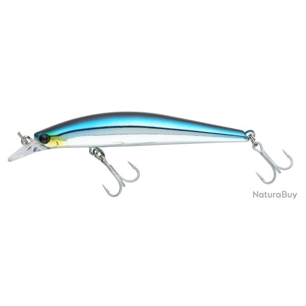 Poisson Nageur Swimy MD Minnow 9,2cm Flottant 8g 054 - Metal Blue 92mm 1,2m