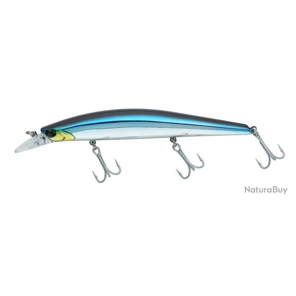 Poisson Nageur Swimy MD Minnow 13,2cm 18g Flottant 1,5m 054 - Metal Blue 132mm