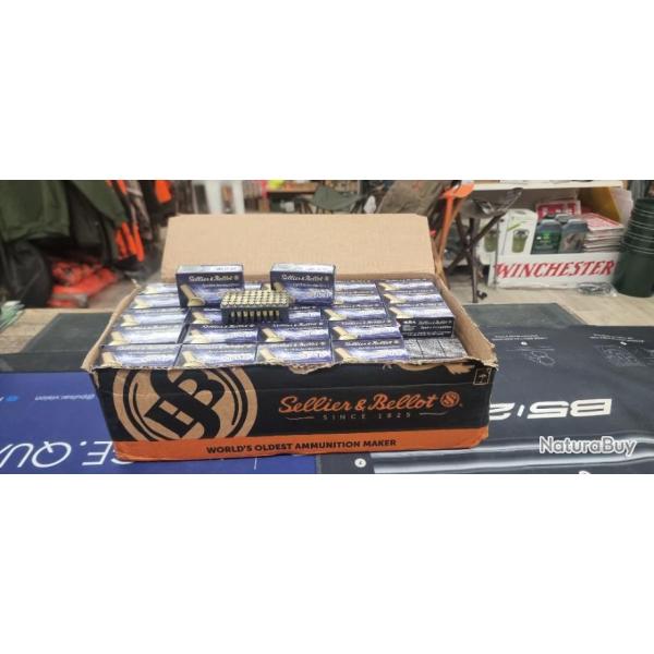 20 bo�tes de sellier bellot 22LR 40gr btes de 50 balles