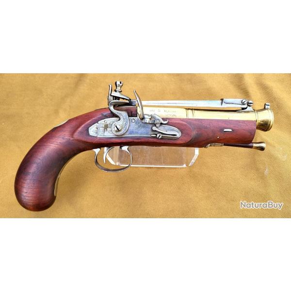 Pistolet a silex ** tromblon ** baionnette