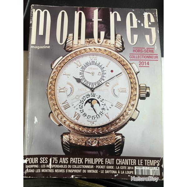 Montres magazine hors-s�rie collectionneur 2014 Patek Philippe, Daytona...