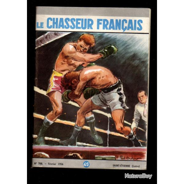 le chasseur fran�ais 708 1956,  chasse , p�che , maison, sant�, manufrance , jardinage , �levage ,