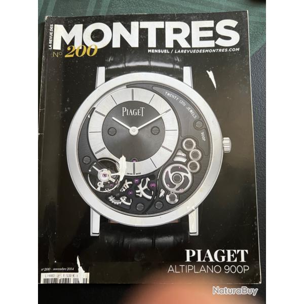 La Revue des Montres no 200 novembre 2014 Piaget Altiplano 900P