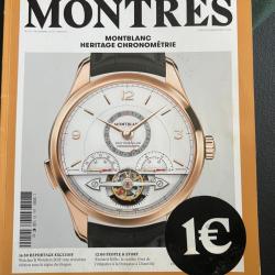 La Revue des Montres novembre 2015 Montblanc Heritage Chronom&eacute;trie