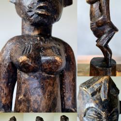 Statue votive Tugub&eacute;l&eacute; Senoufo C&ocirc;te d'Ivoire, H : 60 cm