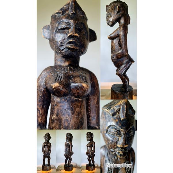 Statue votive Tugub�l� Senoufo C�te d'Ivoire, H : 60 cm