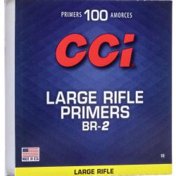 AMORCES CCI PRIMERS LARGE RIFLE BENCH REST BR2 /100