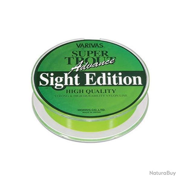 NYLON VARIVAS SUPER TROUT ADVANCE SIGHT EDITION VERT 100 M 0.165 mm