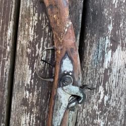 Vieux fusil  &agrave; Bourg