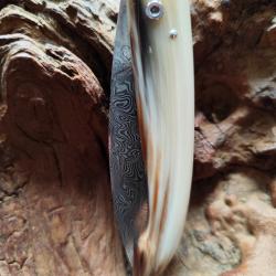Couteau l'Ariegeois damas Savignac TBE