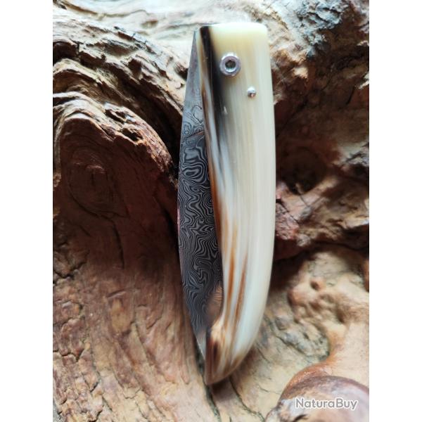 Couteau l'Ariegeois damas Savignac TBE