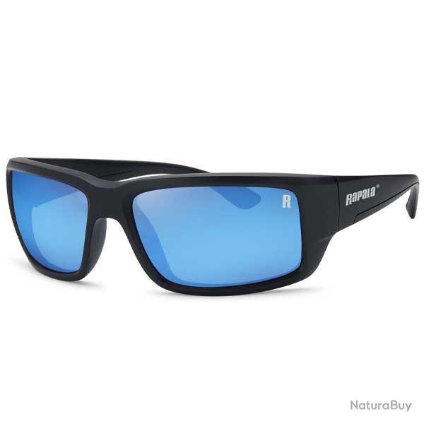 Lunettes Polarisantes Rapala Sportsman Series Amberjack Matte Black Blue