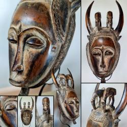 Masque Yohoure Lomane du groupe "je", H : 43 cm