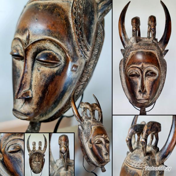 Masque Yohoure Lomane du groupe "je", H : 43 cm