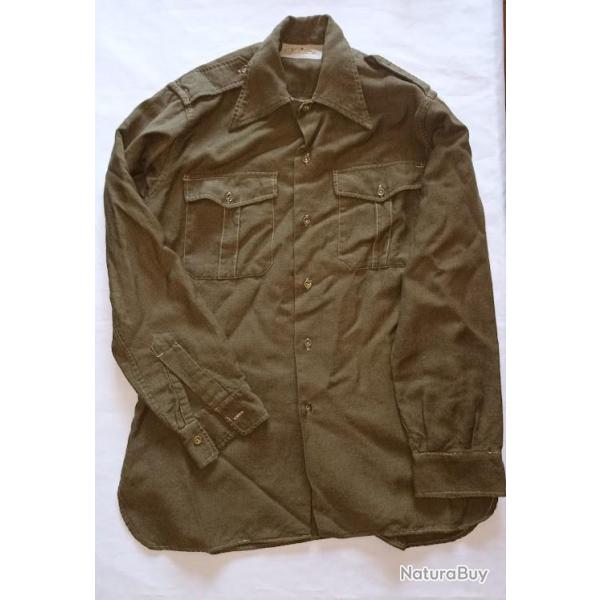 Chemise hiver Arm�e Fran�aise mod�le 1948 vintage