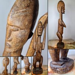 Statuette art tribal africain Tellem 48 cm