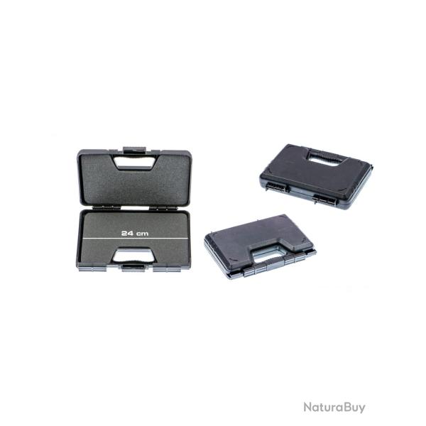 Mallette pour arme de poing ZASDAR Mod. 9024 - 240 x 160 x 40 mm - Noir