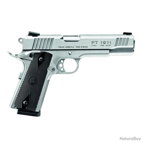 Pistolet Taurus PT1911 Matte Stainless .45 ACP