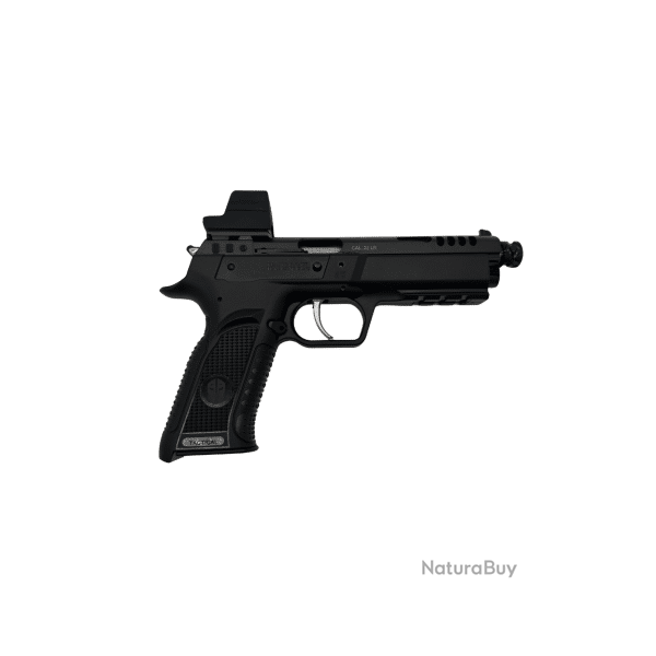 Pistolet Tanfoglio Force 22 Tactical + Point Rouge Osight K 6 MOA