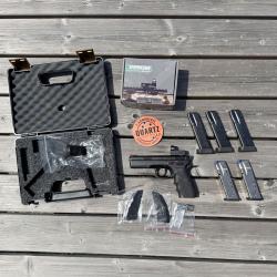OCCASION - Pistolet CZ 75 SP-01 Shadow Cal. 9X19mm + Point Rouge VORTEX Venom + 5 Chargeurs