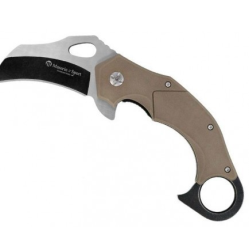 Couteau Maserin Karambit G10 Marron - r&eacute;f. 42013.G10M