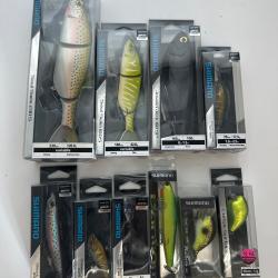 op&eacute; ! Lot de 10 leurres Shimano 5