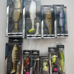 op&eacute; ! Lot de 10 leurres Shimano 6