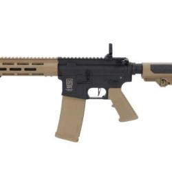 REPLIQUE LONGUE 6MM SA-F03 FLEX LIGHT OPS NOIRE ET TAN G2 SPECNA ARMS