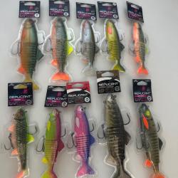 op&eacute; ! Lot de 10 leurres Fox rage Replicant 3