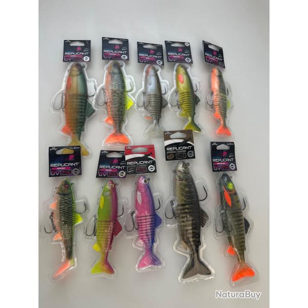 op� ! Lot de 10 leurres Fox rage Replicant 3