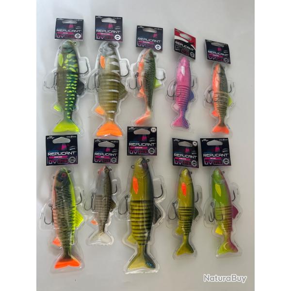 op� ! Lot de 10 leurres Fox rage Replicant 2