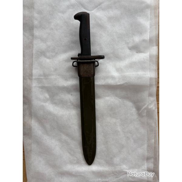 Ba�onnette US Garant ww2 avec fourreau