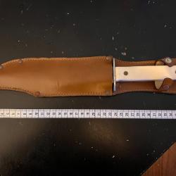 Superbe Couteau Original Bowie Vintage - Solingen (Allemagne) - Ann&eacute;es 60/70 - &Eacute;tat Collection